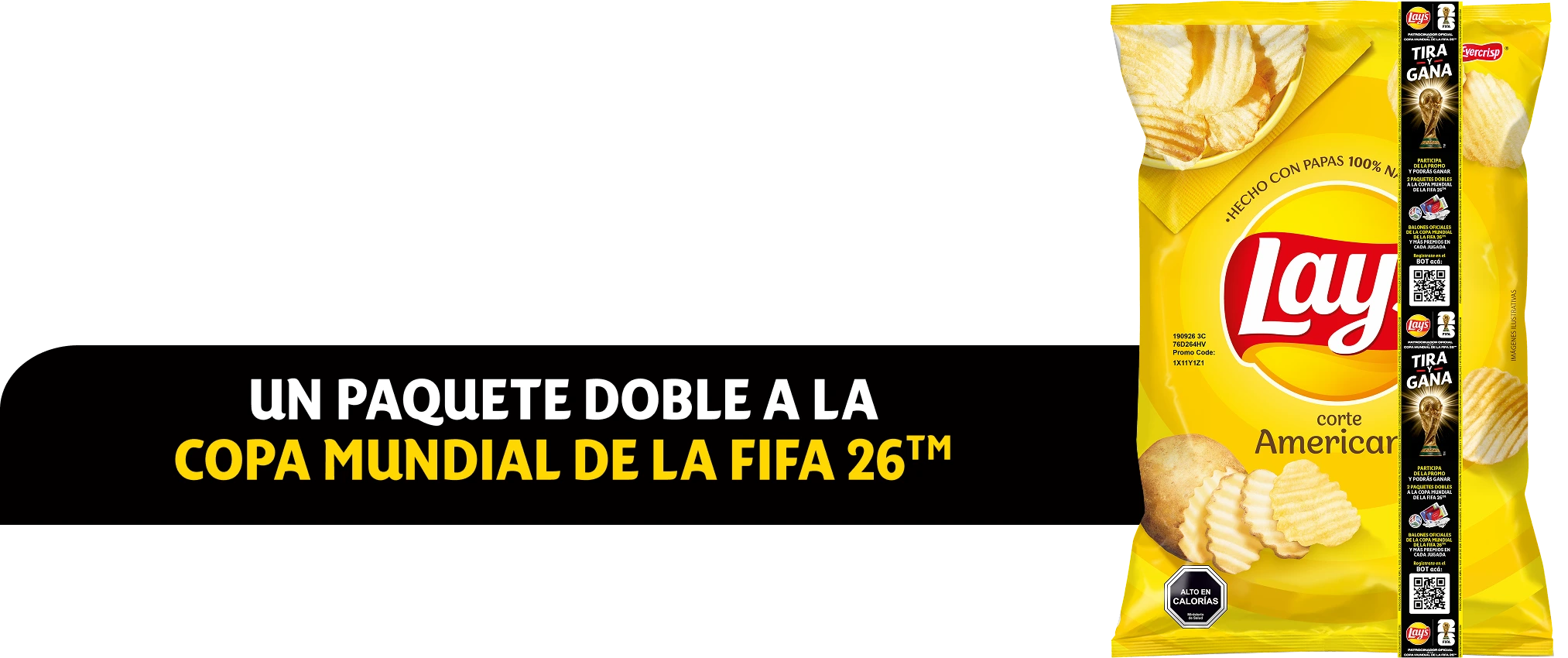 Un viaje a la copa mundial, texto y papitas